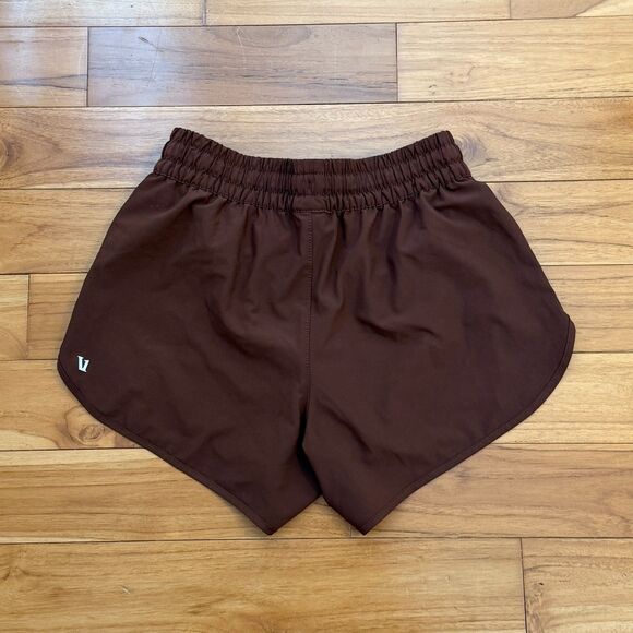 Women Vuori Vuori Clementine 4" Short Mid Rise Lined in Brick Size Extra Smal - Picture 5 of 10